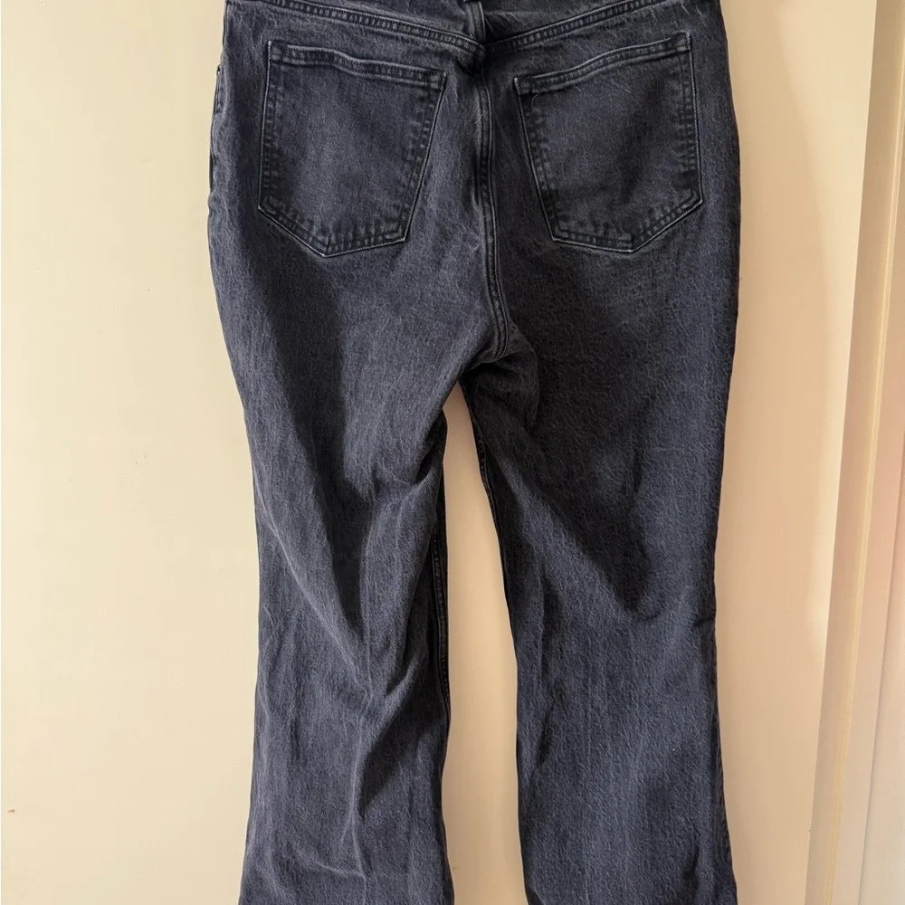 Abercrombie & Fitch Black Flare Jeans - Picture 5 of 6